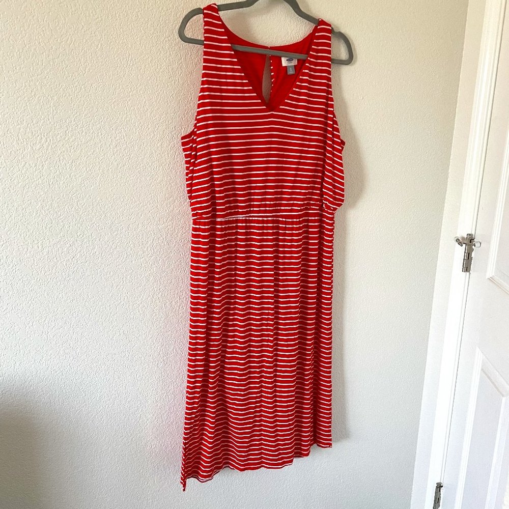 Old Navy Sleevless Stripped Dress